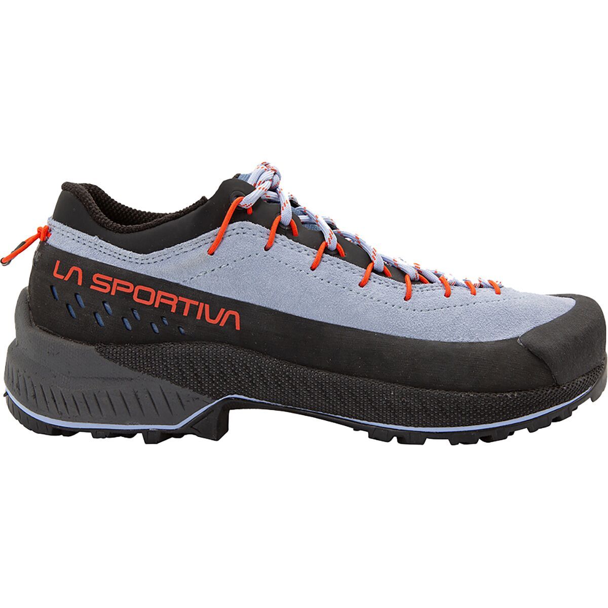Image of La Sportiva TX4 Evo Approach Shoe - Women's Stone Blue/Cherry Tomato, 36.5
