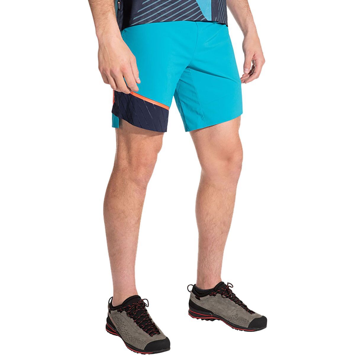 La Sportiva Comp Short - Men's Tropic Blue/Deep Sea, XS