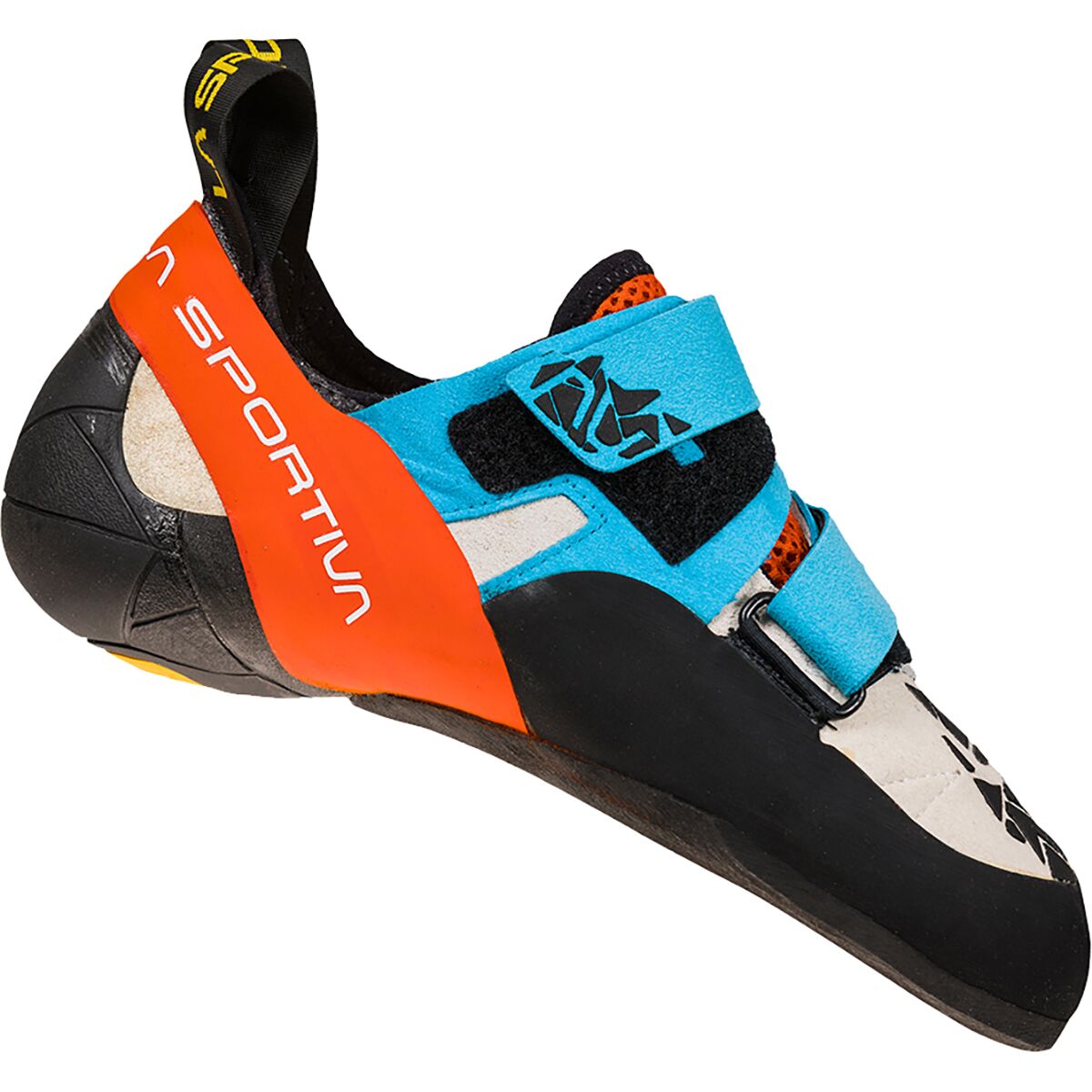 Image of La Sportiva Otaki Climbing Shoe Blue/Flame, 42.5