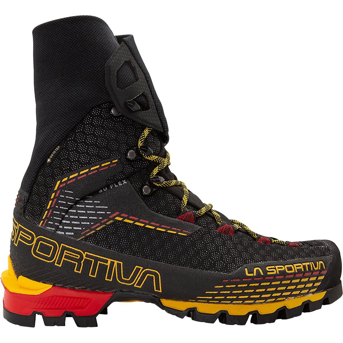 Image of La Sportiva Trango Pro GTX Boot - Men's Black/Yellow, 45.0