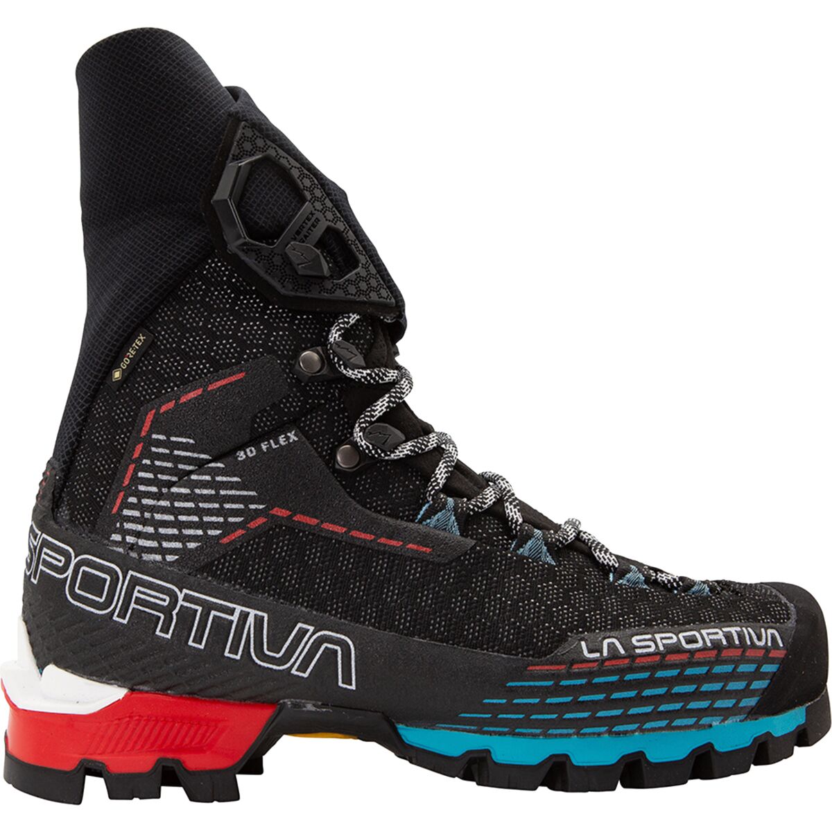 Image of La Sportiva Trango Pro GTX Boot - Women's Black/Hibiscus, 41.0