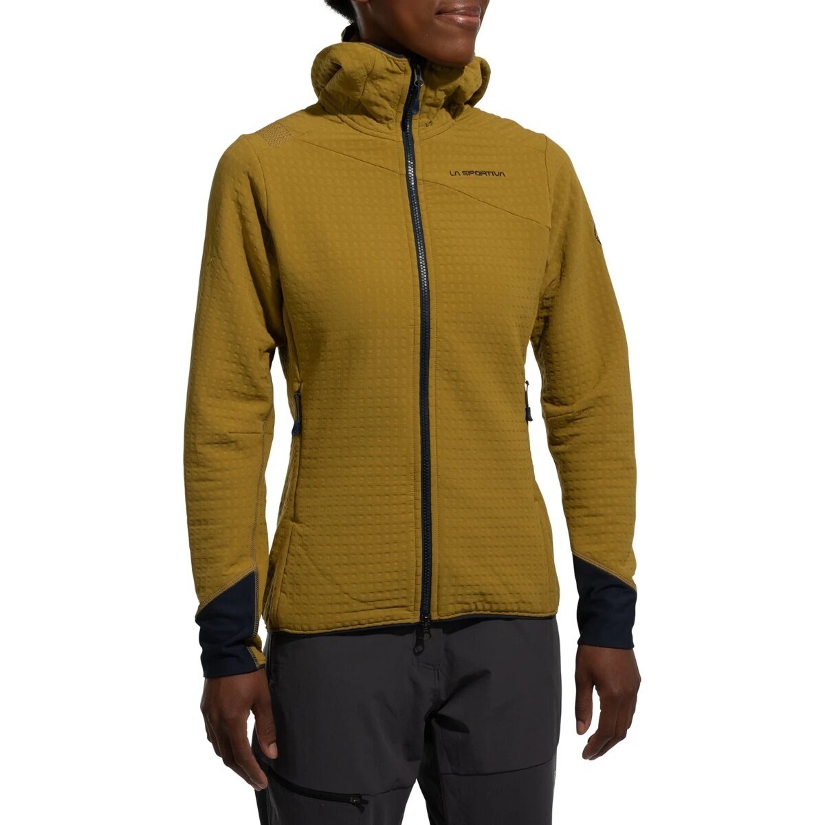 Image of La Sportiva Bristen Thermal Hoodie - Women's Savana/Night Sky, M