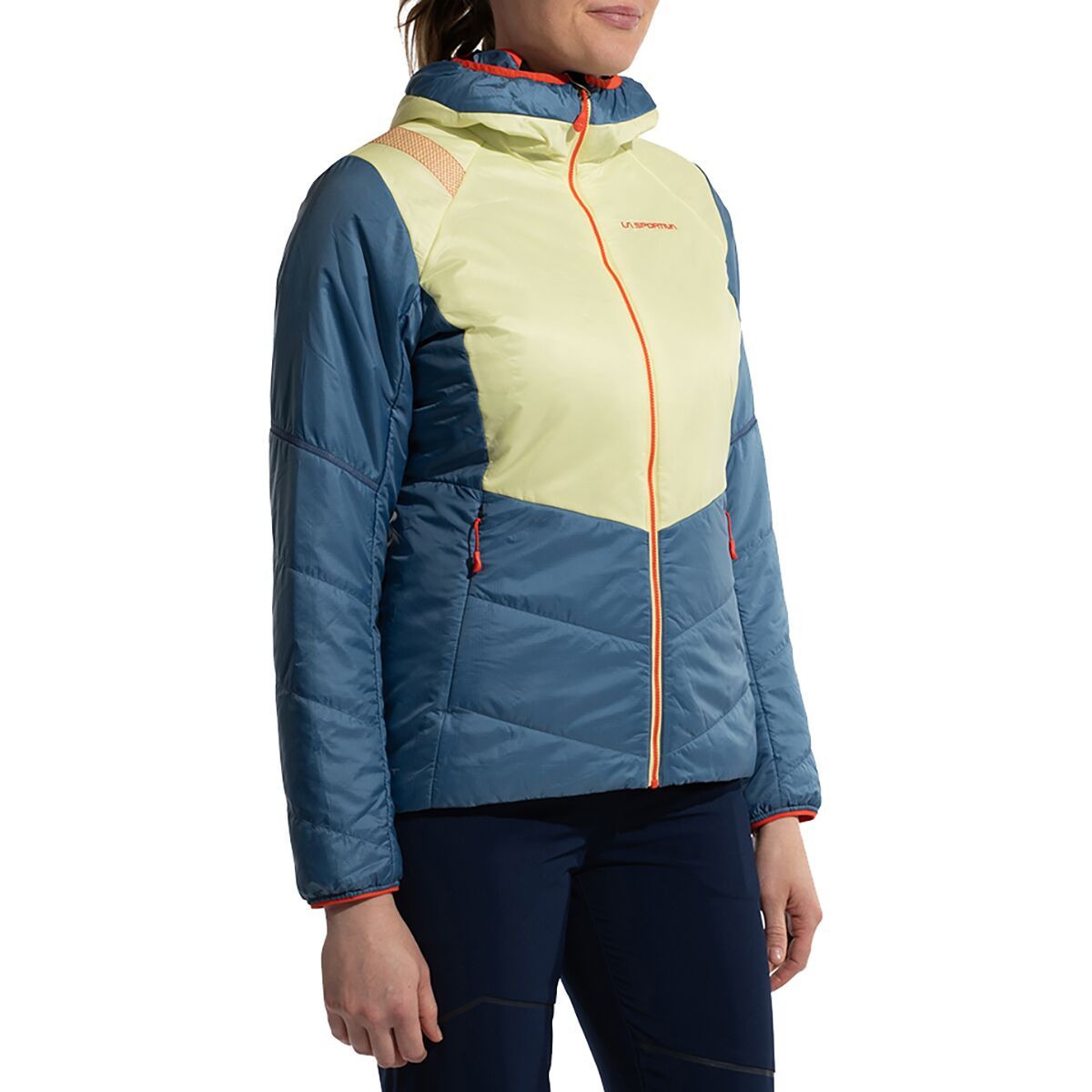 Image of La Sportiva Mythic Primaloft Jacket - Women's Zest/Moonlight, XL
