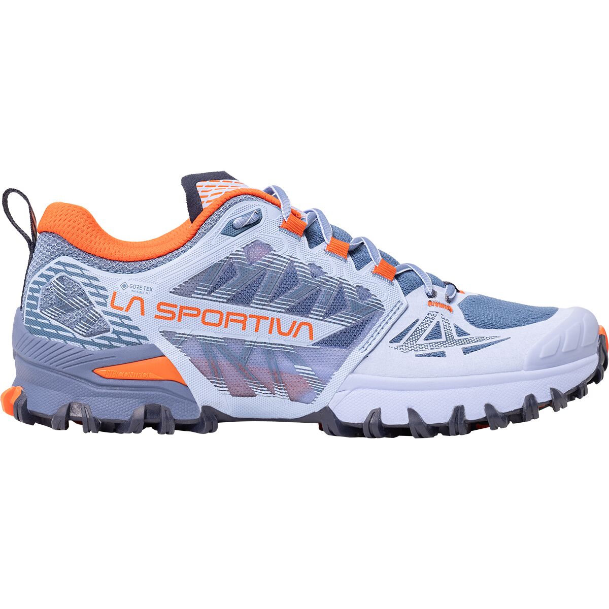 Image of La Sportiva Bushido III GTX Trail Running Shoe - Women's Stone Blue/Moonlight, 39.5