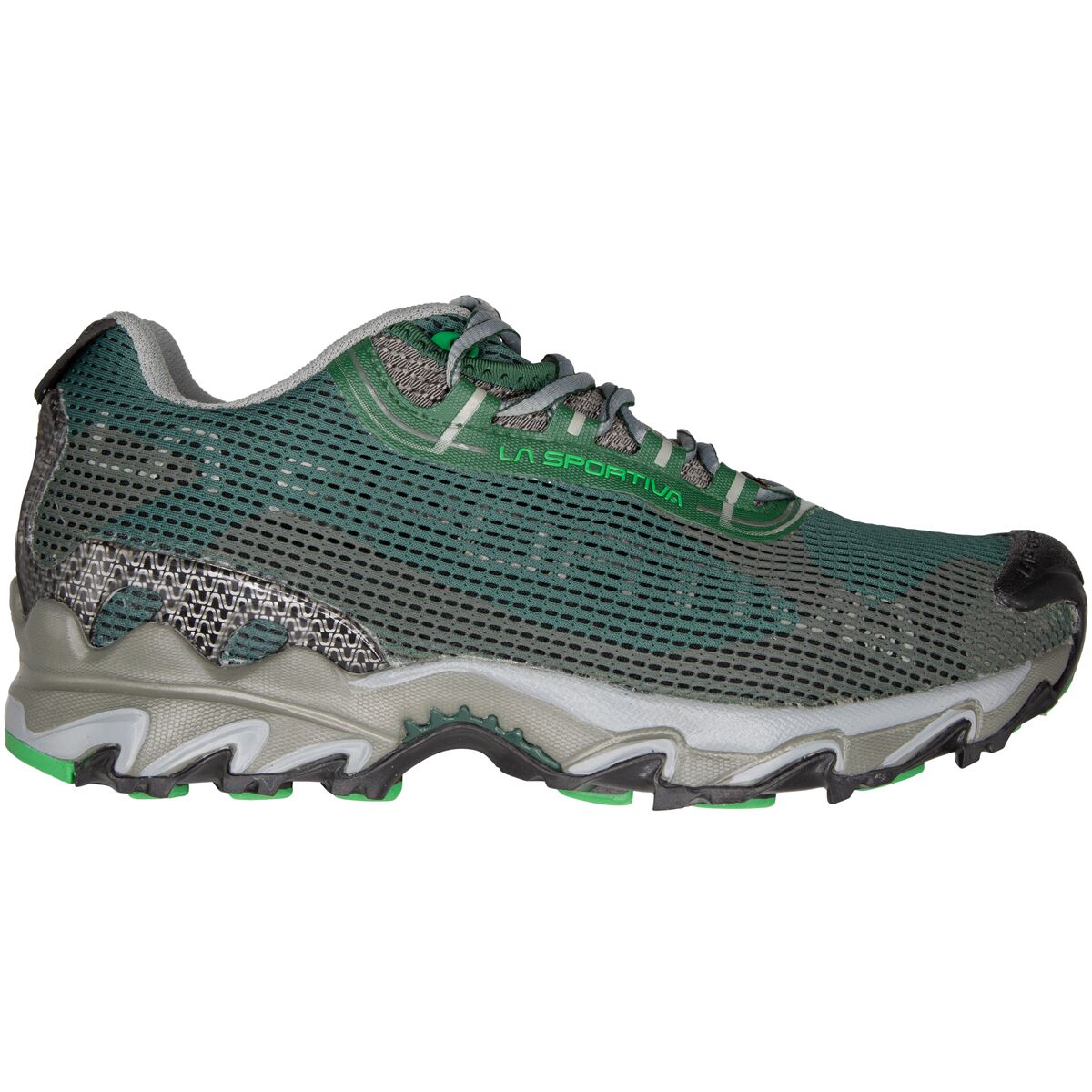 Image of La Sportiva Wildcat 2.0 GTX Trail Running Shoe - Men's Garden/Forest, 43.5