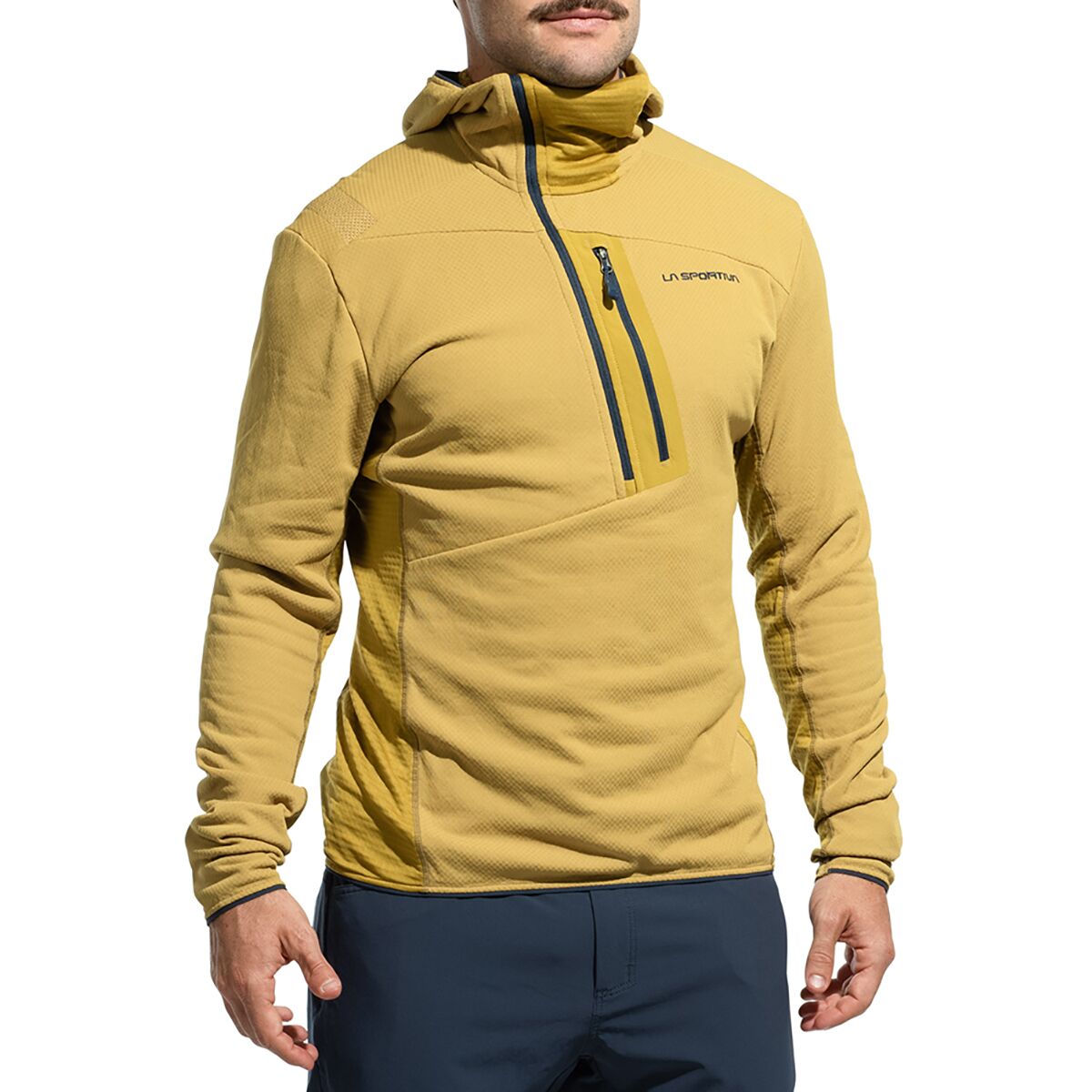 La Sportiva La Sportiva Big Wall Pullover Hoodie - Men's Savana/Night Sky, XL