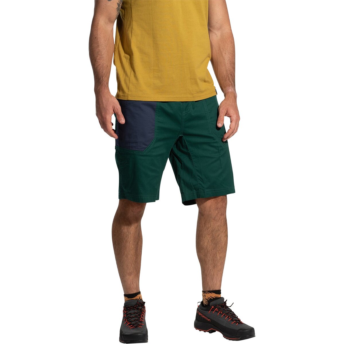 Image of La Sportiva Bolt Short - Men's Jungle/Night Sky, M