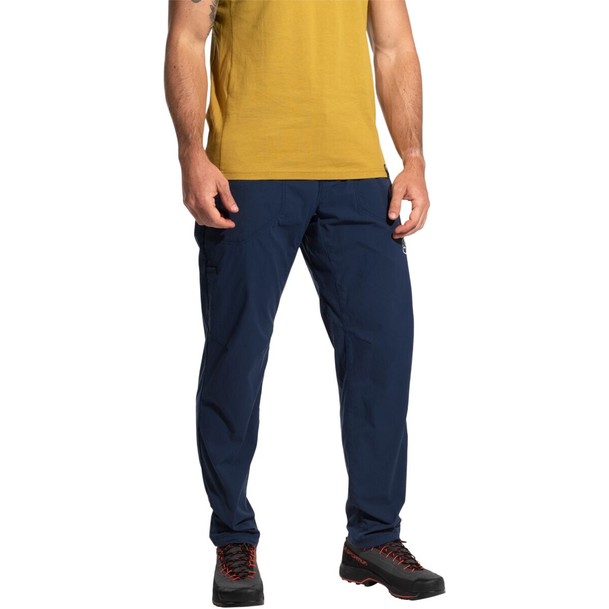 Image of La Sportiva Labyrinth Pant - Men's Night Sky/Chalk, M