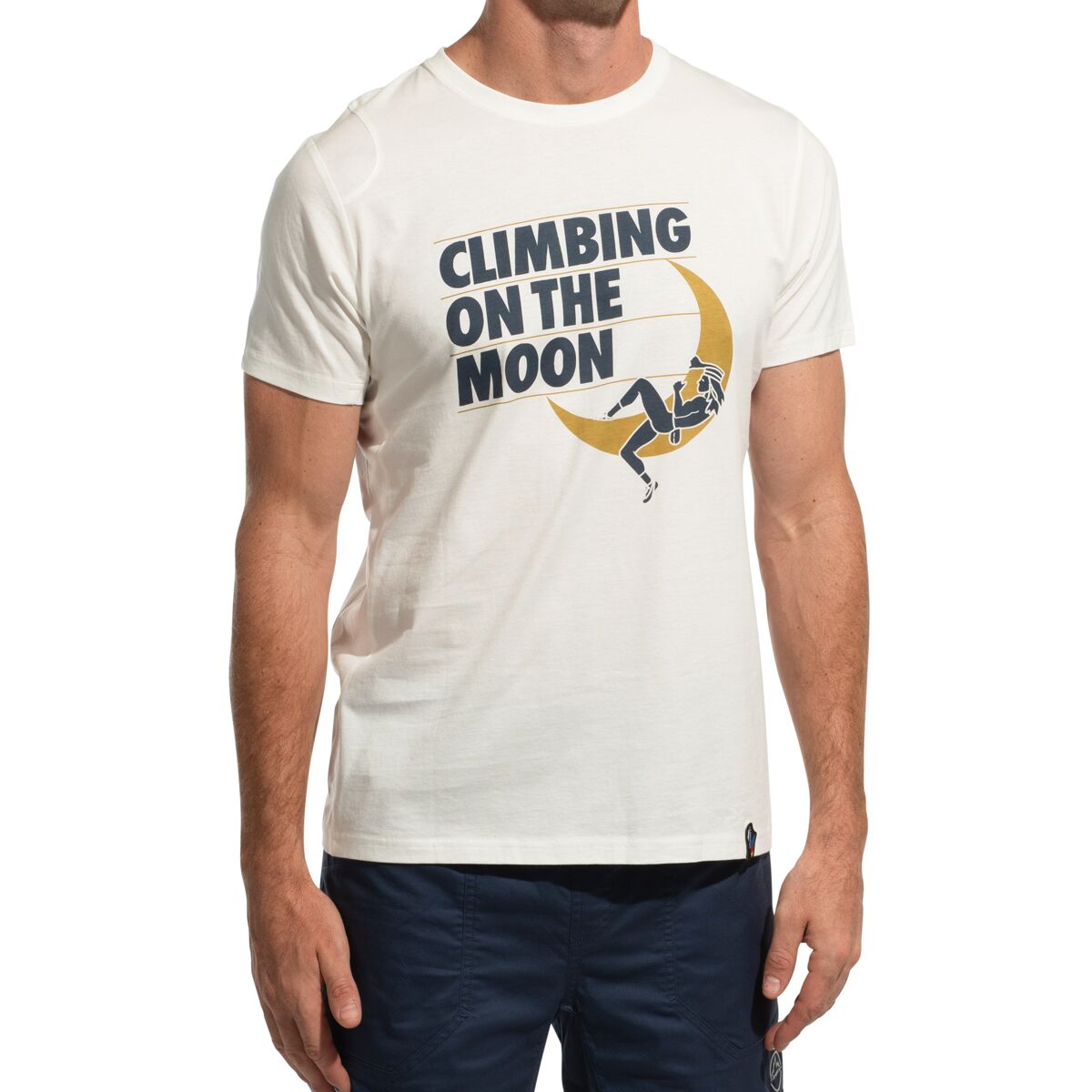 Image of La Sportiva Moon Rock T-Shirt - Men's Chalk, S