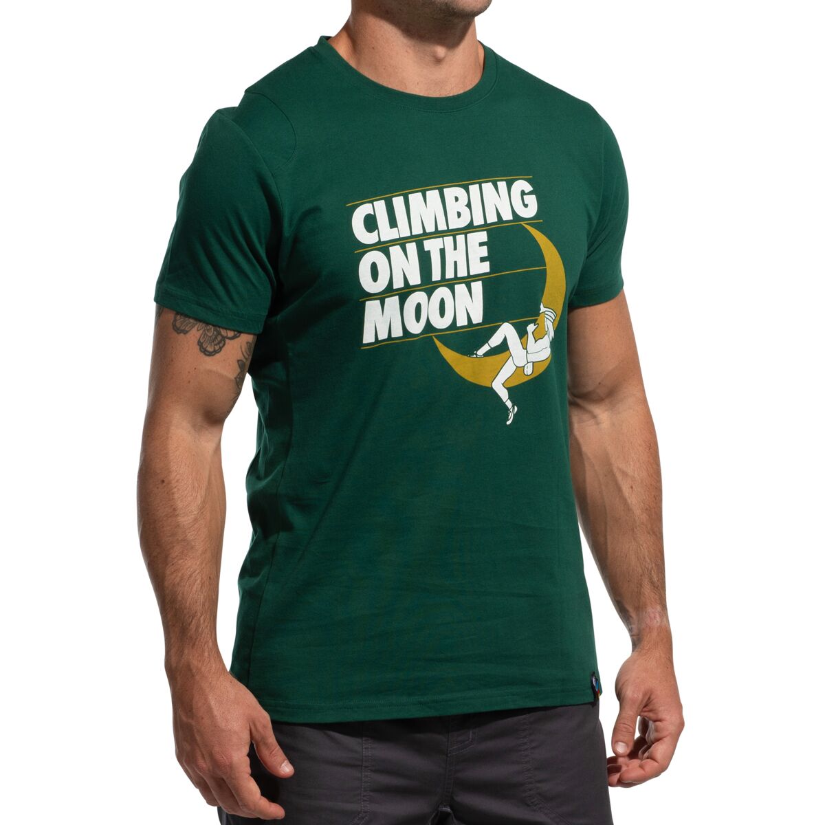 Image of La Sportiva Moon Rock T-Shirt - Men's Jungle, M