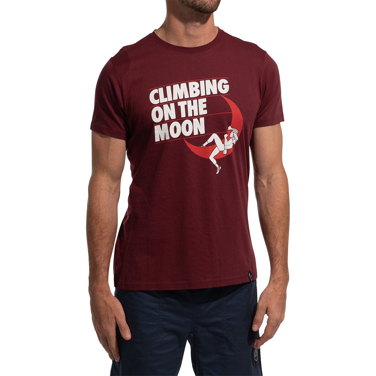 Image of La Sportiva Moon Rock T-Shirt - Men's Redwood, S