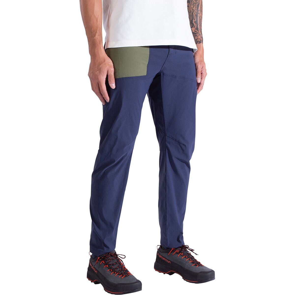 Image of La Sportiva Talus Pant - Men's Night Sky/Cypress, M