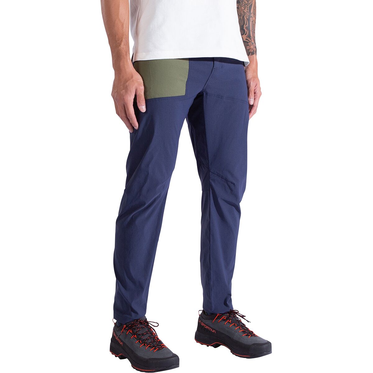 Image of La Sportiva Talus Pant - Men's Night Sky/Cypress, XL