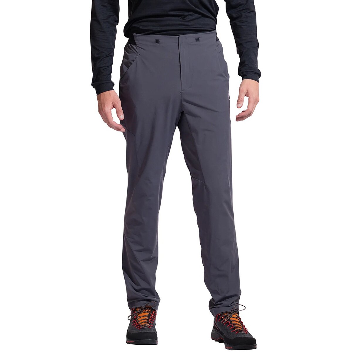 Image of La Sportiva Trail Guard Pant - Men's Onyx/Chalk, L
