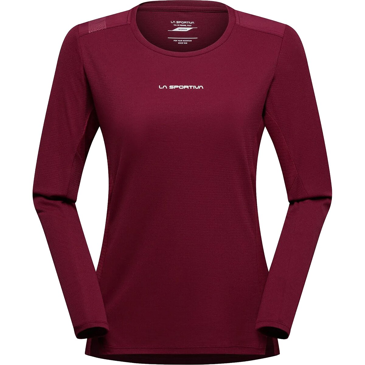 Image of La Sportiva Beyond Long-Sleeve Top - Women's Redwood/Chalk, L
