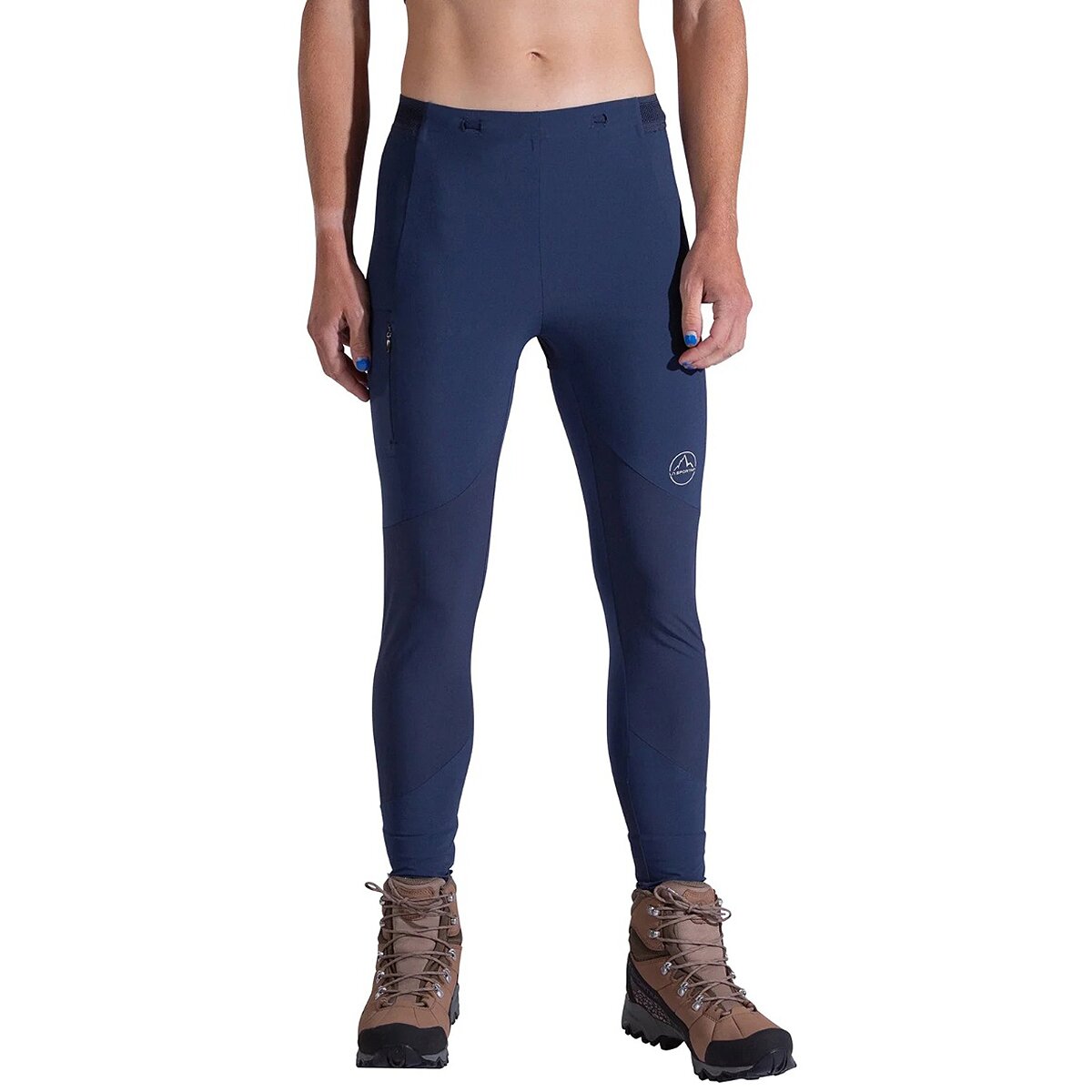 Image of La Sportiva Camino Tight Pant - Women's Night Sky/Chalk, L