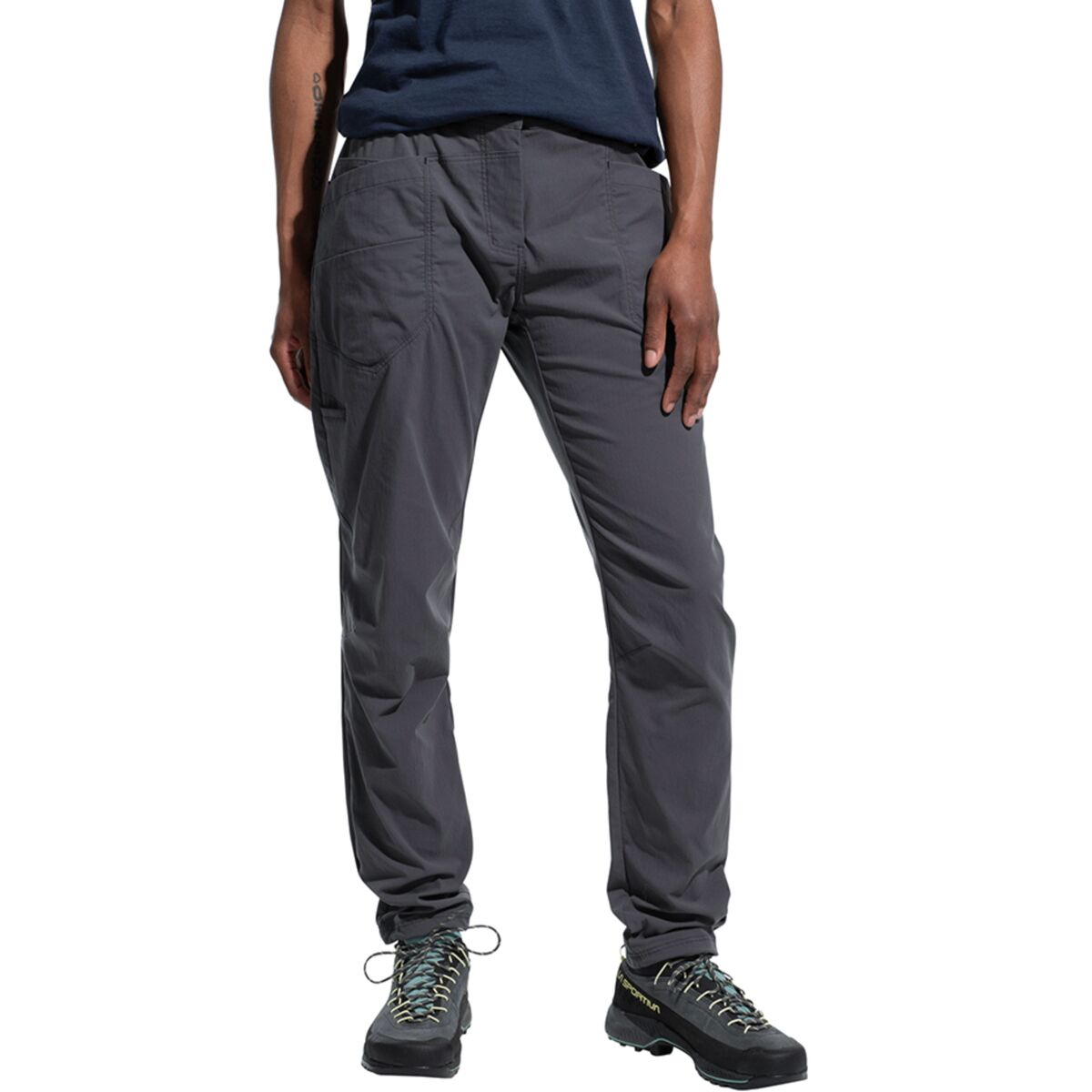 Image of La Sportiva Labyrinth Pant - Women's Onyx/Chalk, M