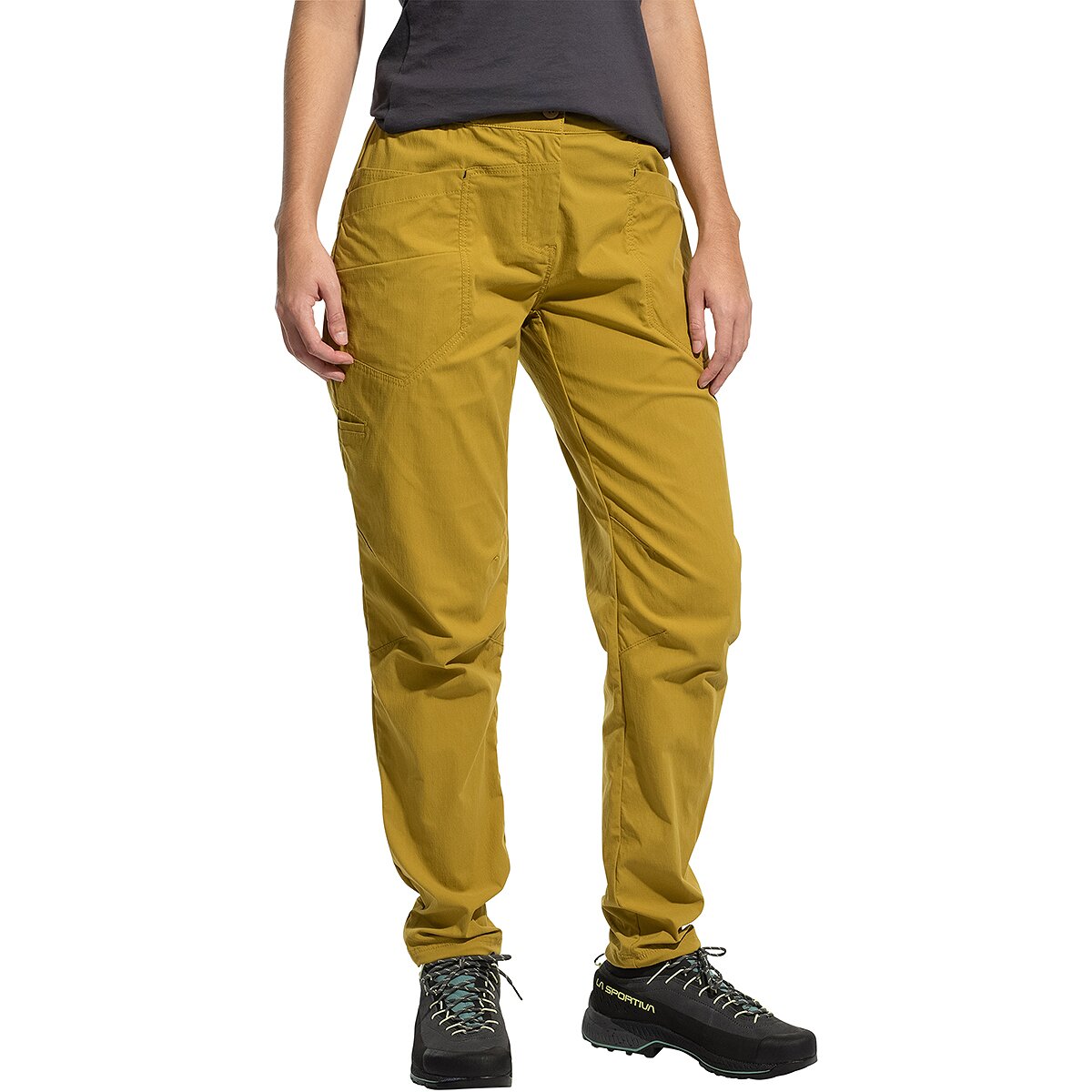 Image of La Sportiva Labyrinth Pant - Women's Savana/Night Sky, S