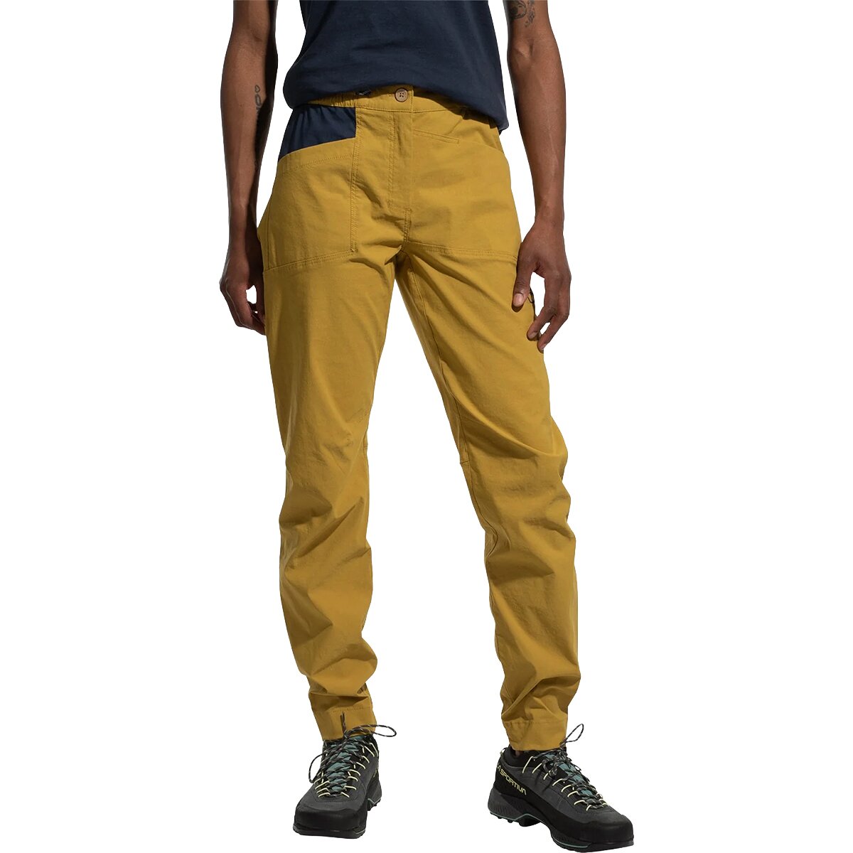 Image of La Sportiva Mantra Pant - Women's Savana/Night Sky, XL