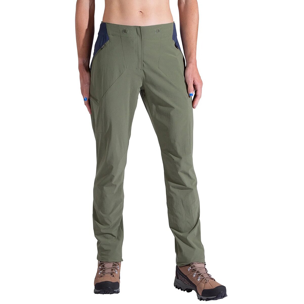 Image of La Sportiva Monument Pant - Women's Cypress/Night Sky, M