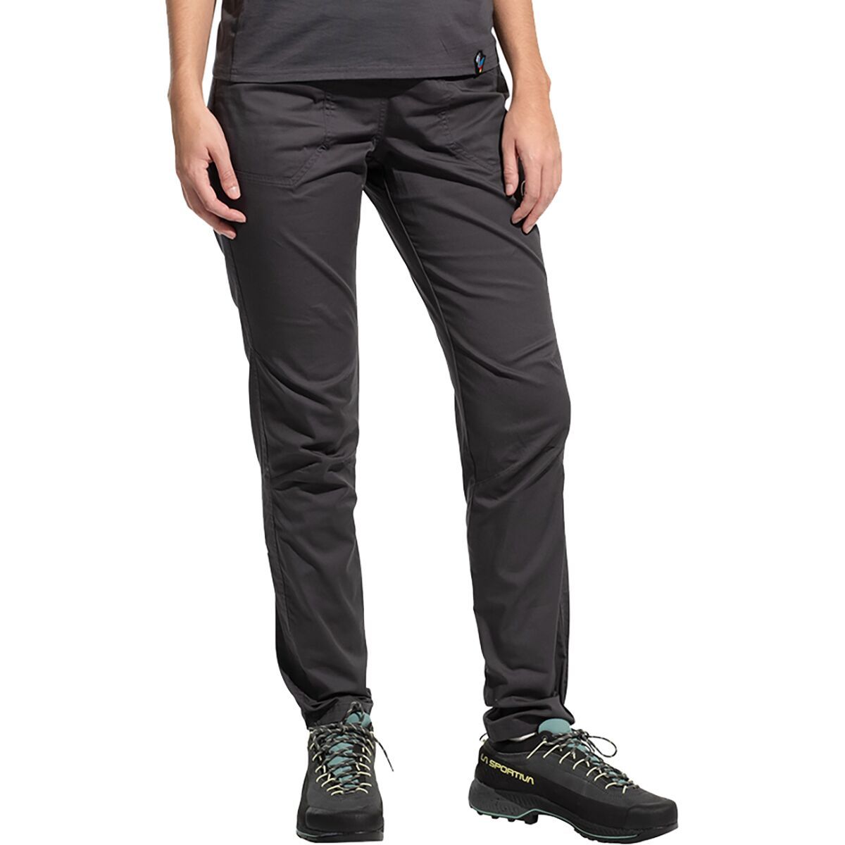 La Sportiva Roots Pant - Women's Onyx/Chalk, L