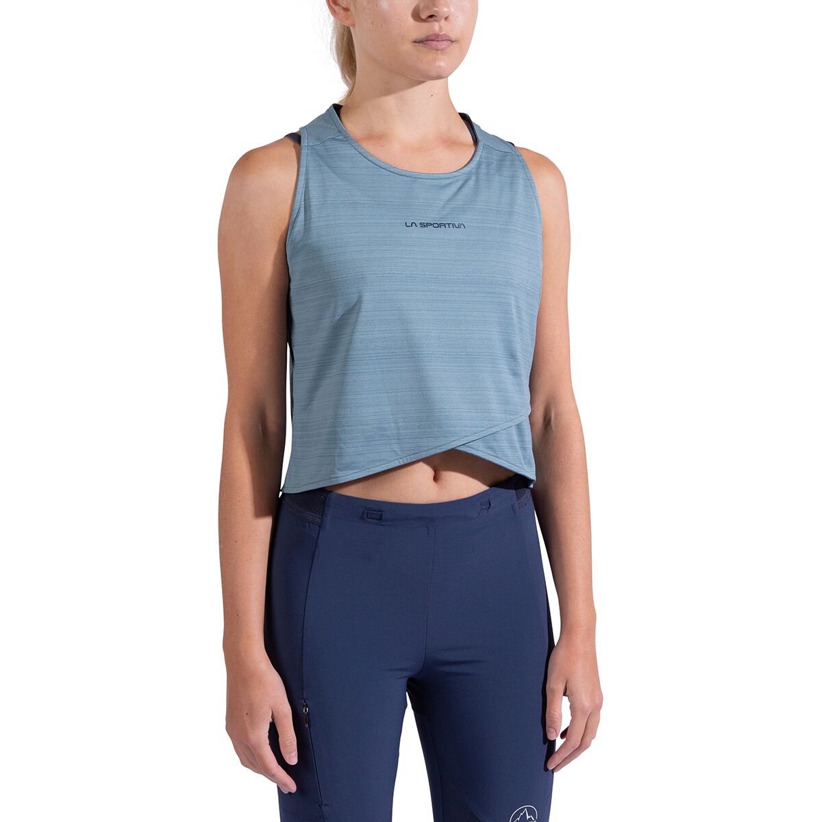 Image of La Sportiva Sunfire Tank Top - Women's Limestone/Night Sky, M