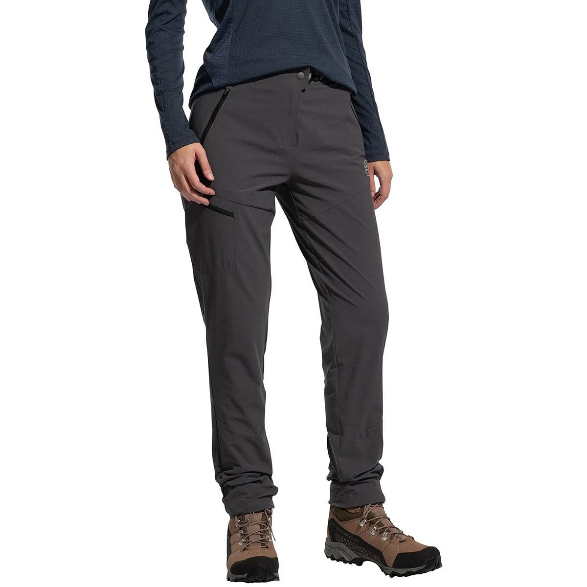 Image of La Sportiva West Crest Pant - Women's Onyx/Chalk, S
