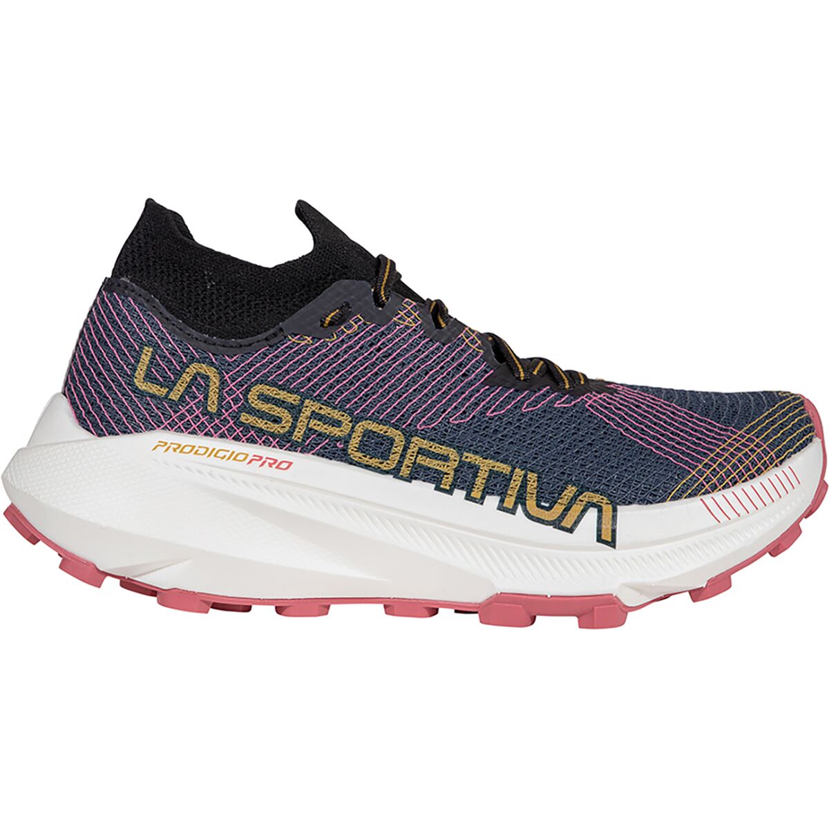 Image of La Sportiva Prodigio Pro Running Shoe - Women's Night Sky/Rosebay, 38.0