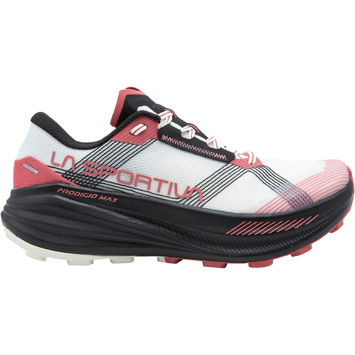 La Sportiva Prodigio Max Trail Running Shoe - Women's Chalk/Rosebay, 41.0