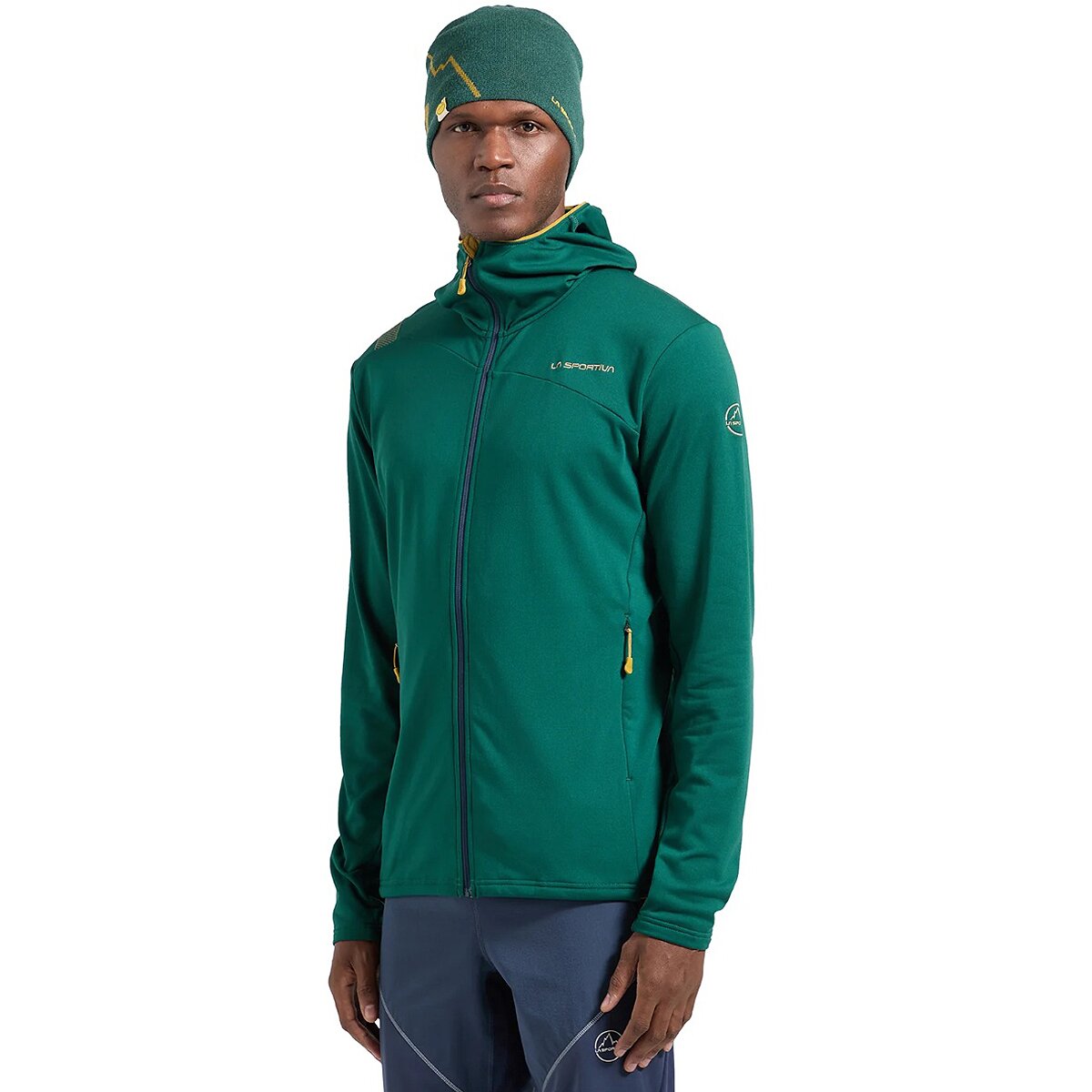 Image of La Sportiva Cosmic Thermal Hooded Jacket - Men's Jungle, L