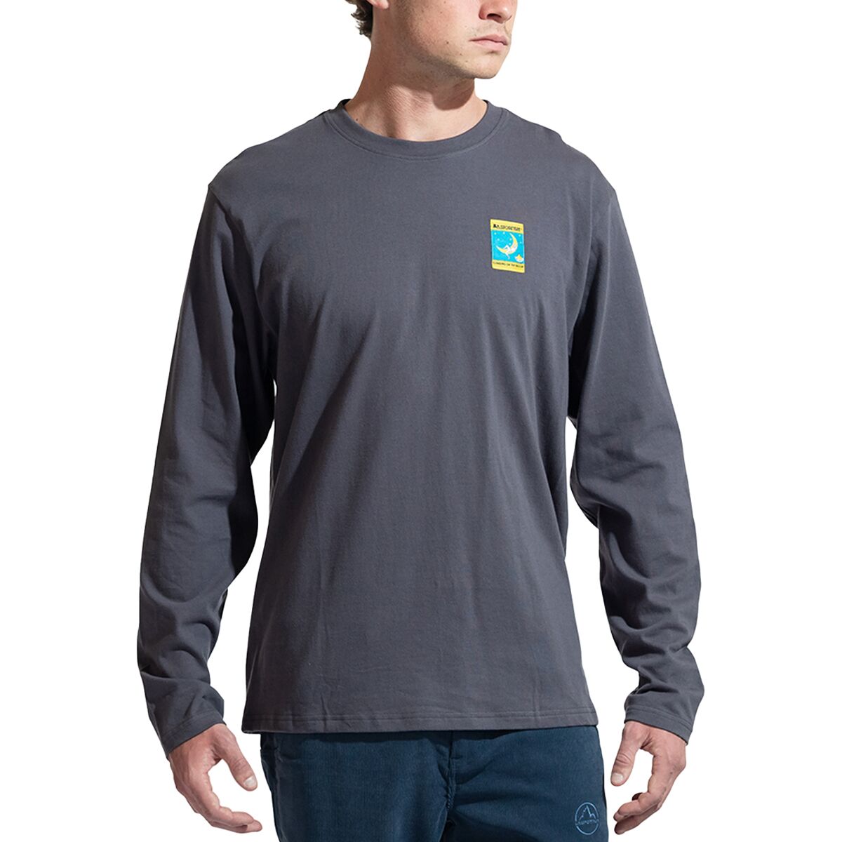Image of La Sportiva Moon Climb Long-Sleeve Shirt - Men's Onyx, XL
