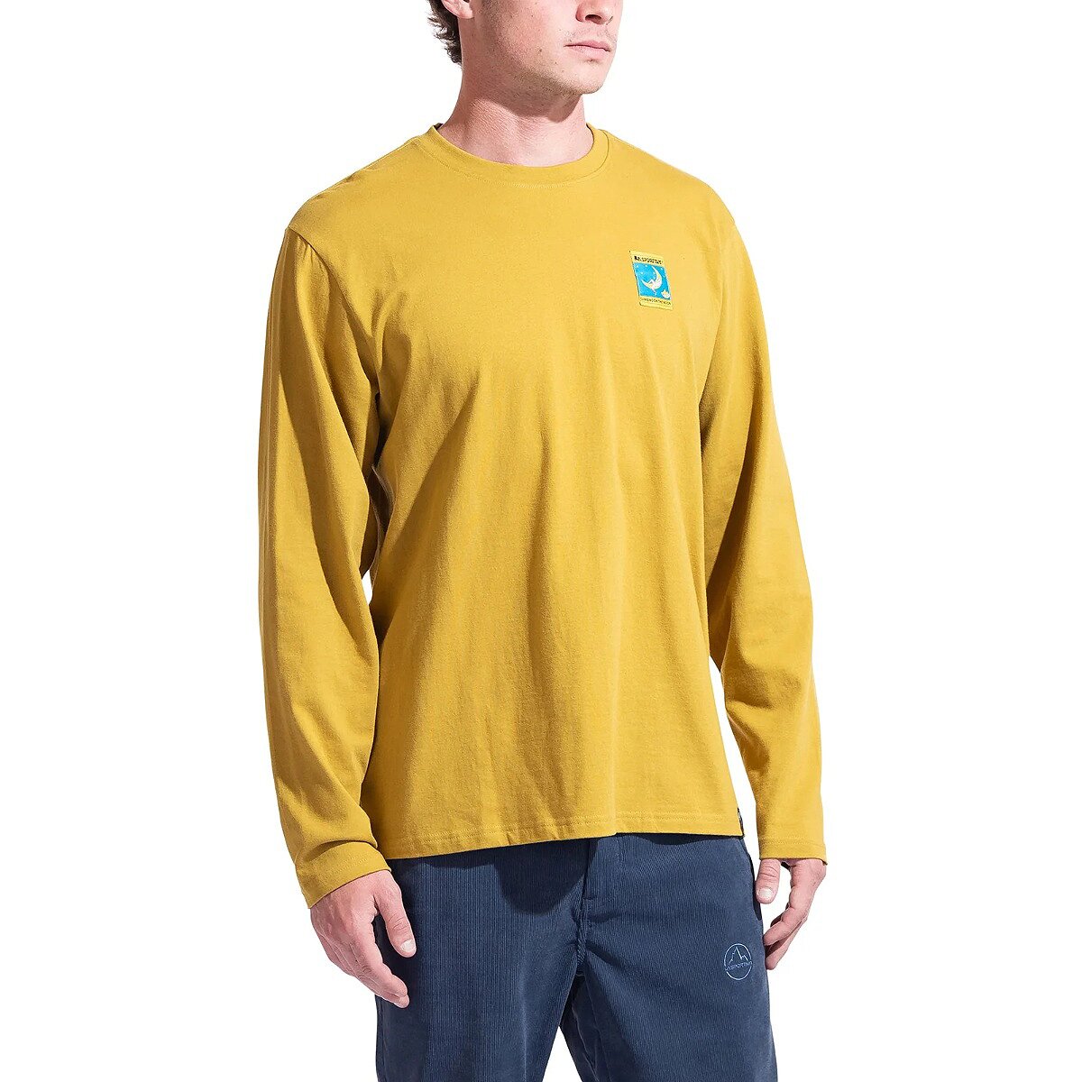 Image of La Sportiva Moon Climb Long-Sleeve Shirt - Men's Savana, M