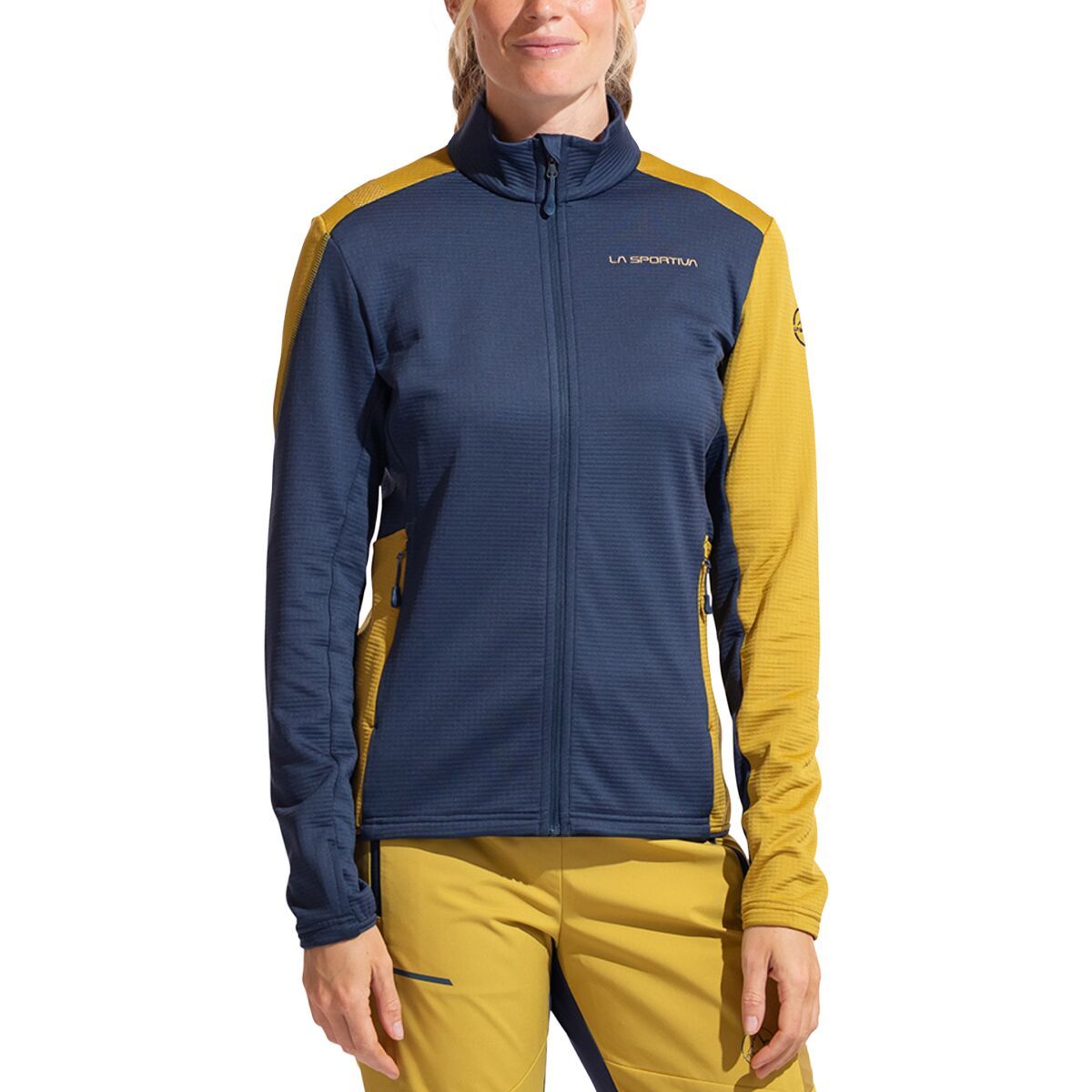 Image of La Sportiva Chill Thermal Jacket - Women's Night Sky/Savana, L
