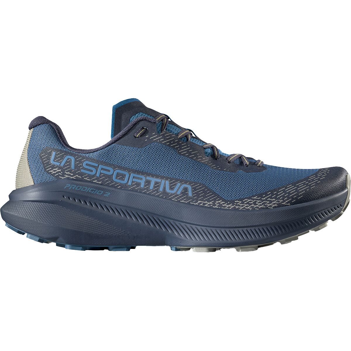 Image of La Sportiva Prodigio 2 Trail Running Shoe - Men's Lake/Night Sky, 42.0