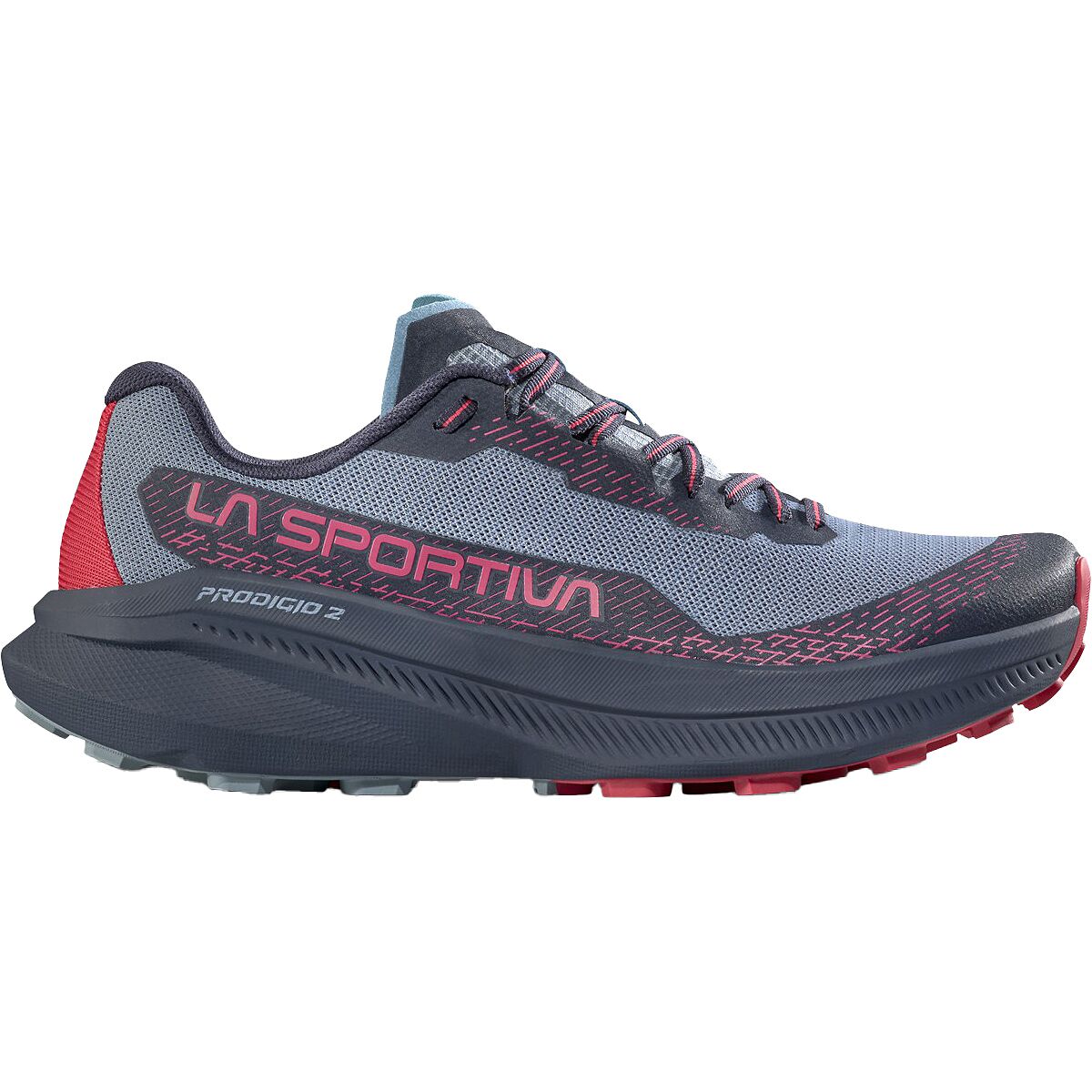 Image of La Sportiva Prodigio 2 Trail Running Shoe - Women's Limestone/Azalea, 37.0