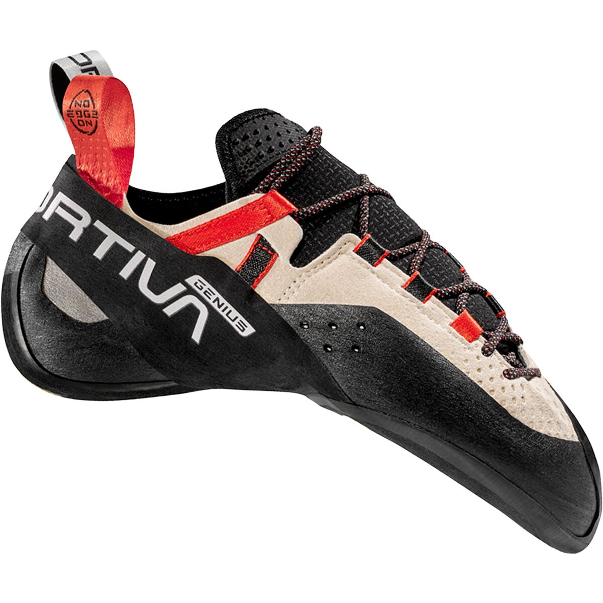 Image of La Sportiva Genius Climbing Shoe Chalk, 42.0
