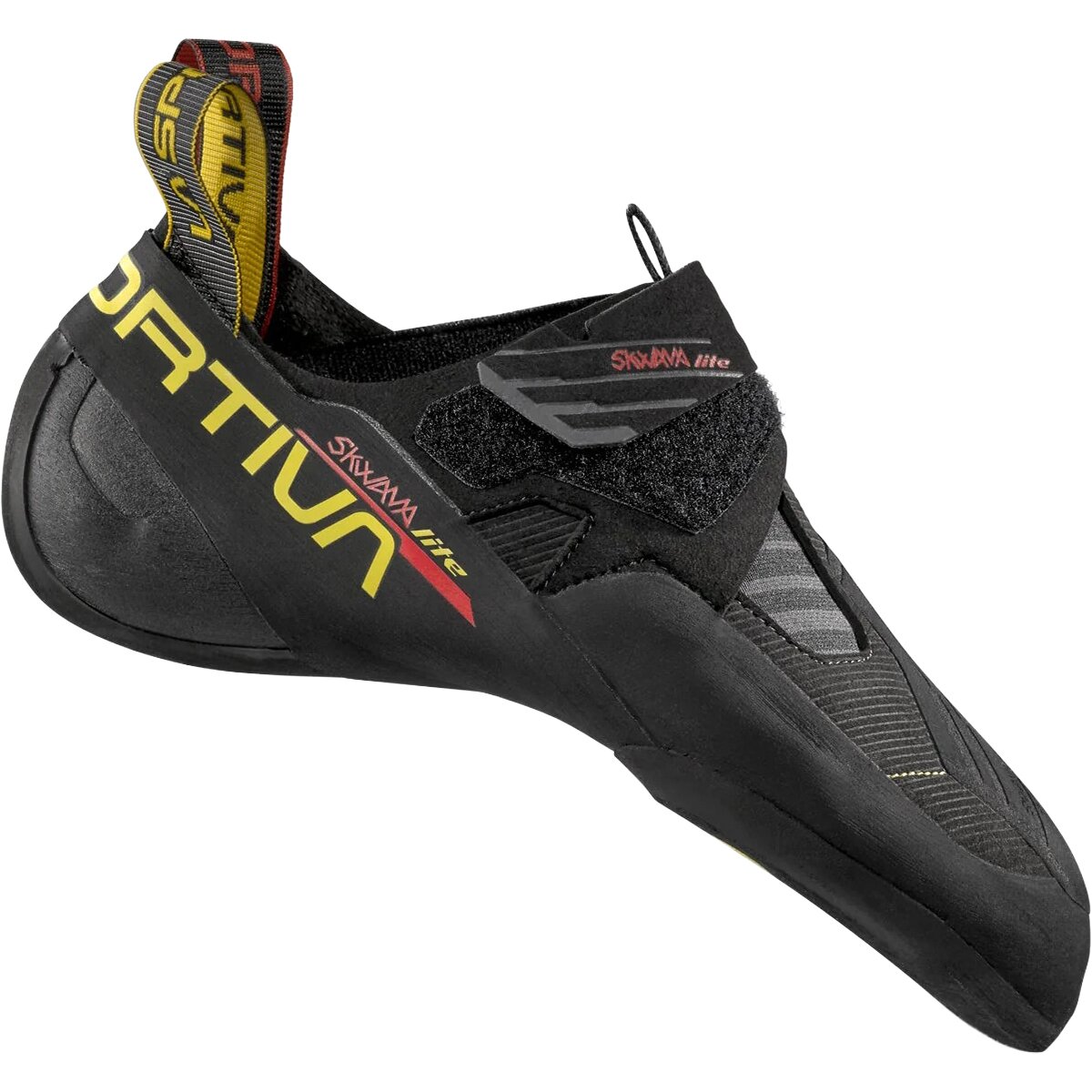 Image of La Sportiva Skwama Lite Climbing Shoe - Men's Black/Yellow, 38.0
