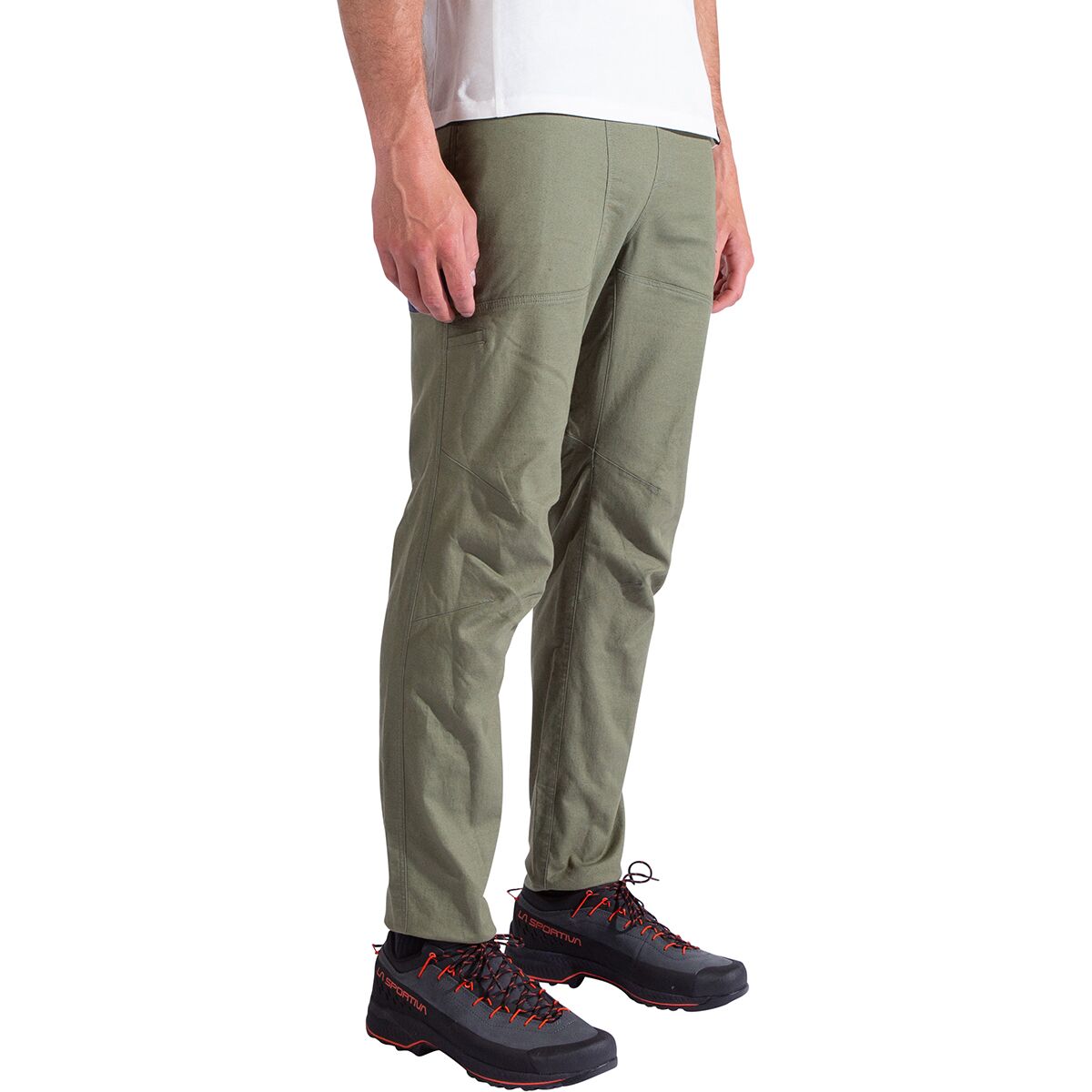 Image of La Sportiva Bolt Pant - Men's Cypress/Mountain Red, M