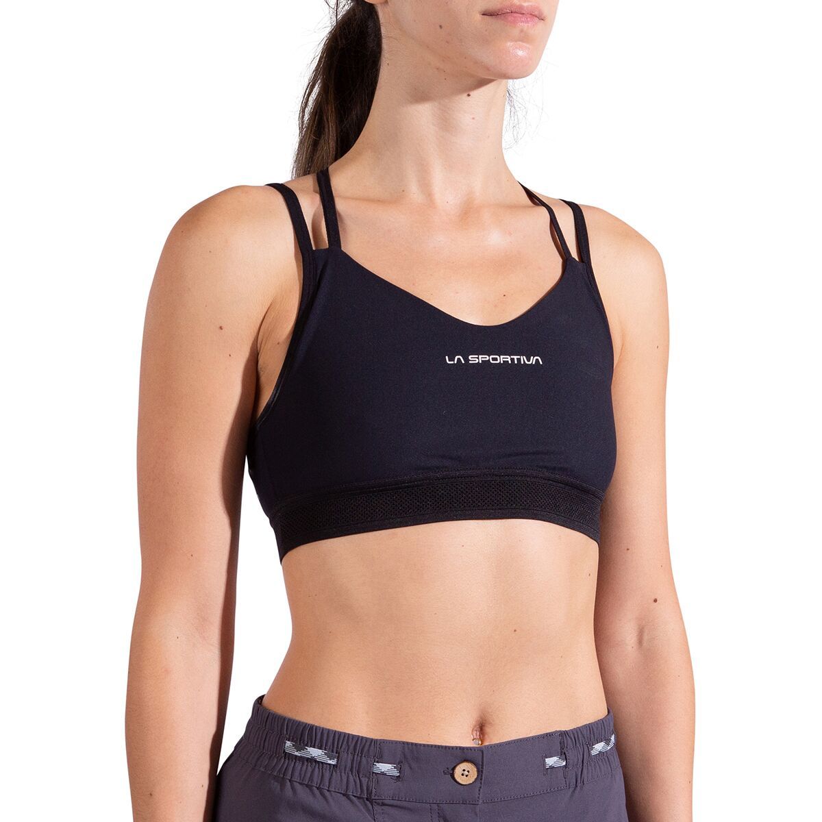 Image of La Sportiva Boulder Bra - Women's Black, M