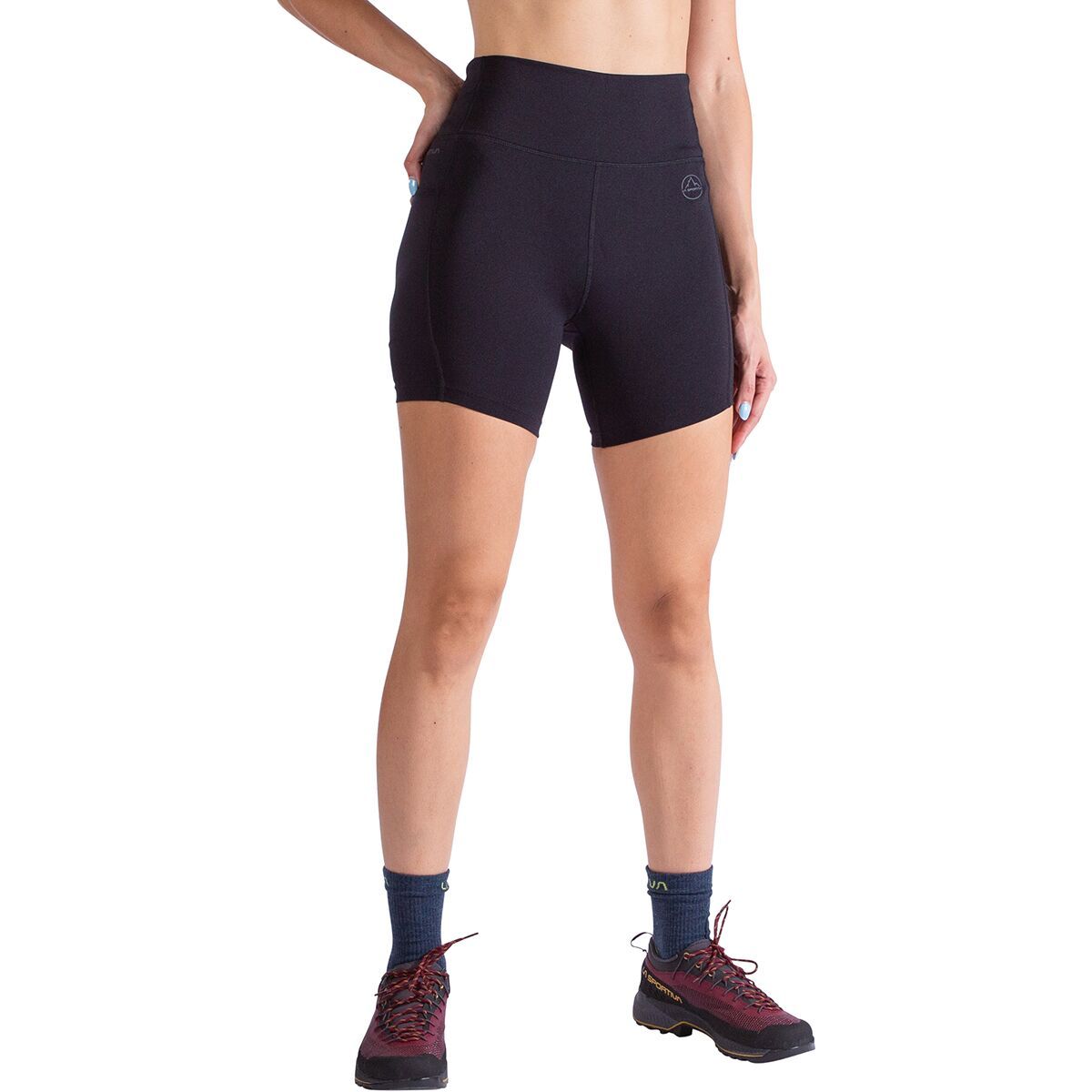 Image of La Sportiva Cosmosis 6in Short - Women's Black/Onyx, S