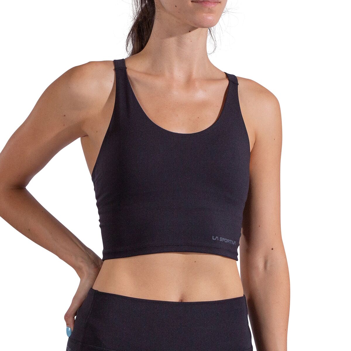 Image of La Sportiva Cosmosis Bra Tank Top - Women's Black/Onyx, S