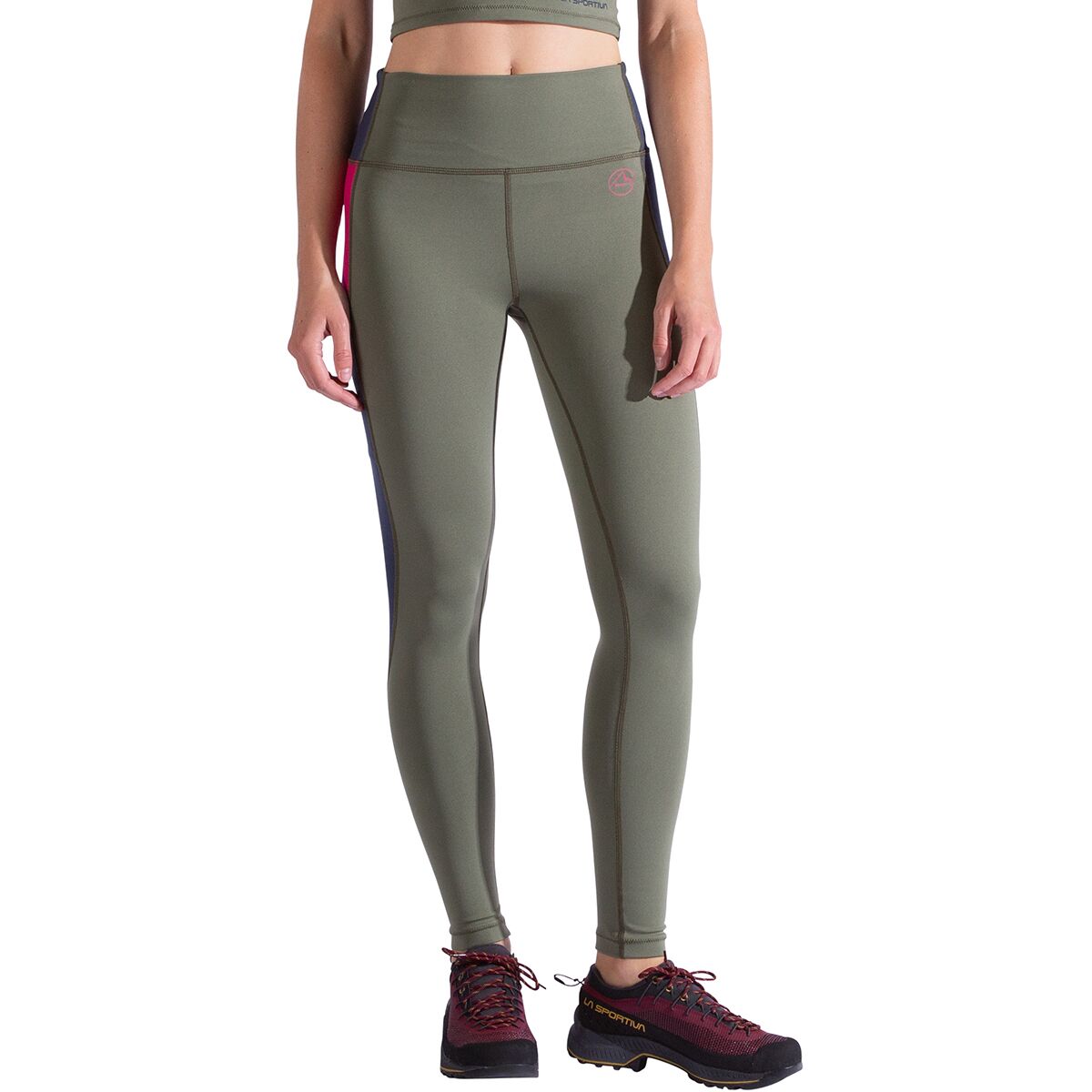 Image of La Sportiva Cosmosis Legging - Women's Cypress/Night Sky, XL