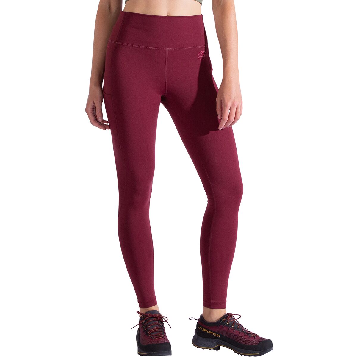 Image of La Sportiva Cosmosis Legging - Women's Redwood/Azalea, XS