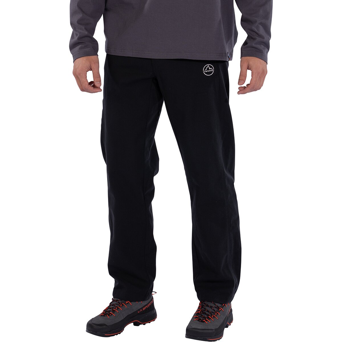 Image of La Sportiva Highball Pant - Men's Black/Chalk, S