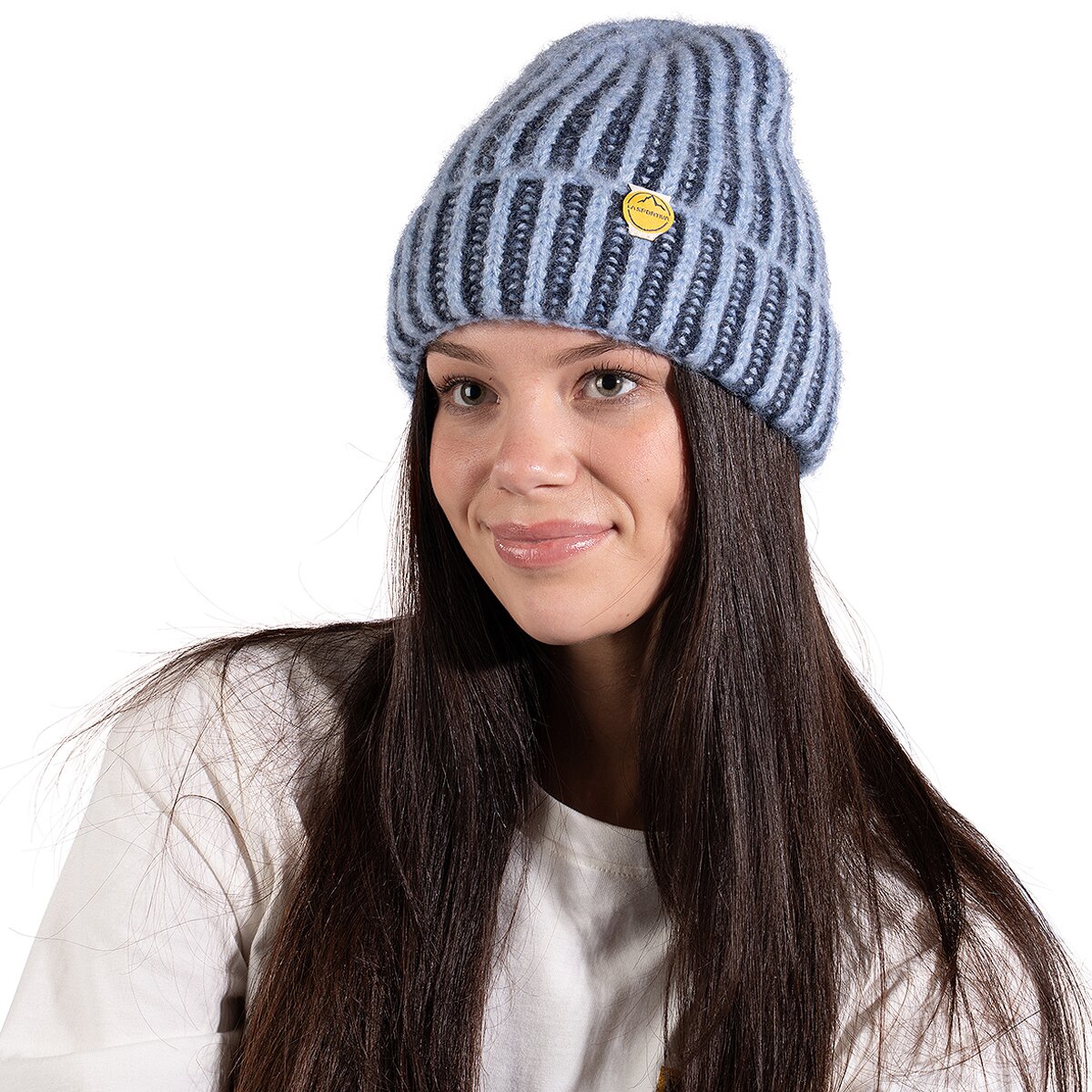 Image of La Sportiva Quartz Beanie Limestone/Night Sky, One Size