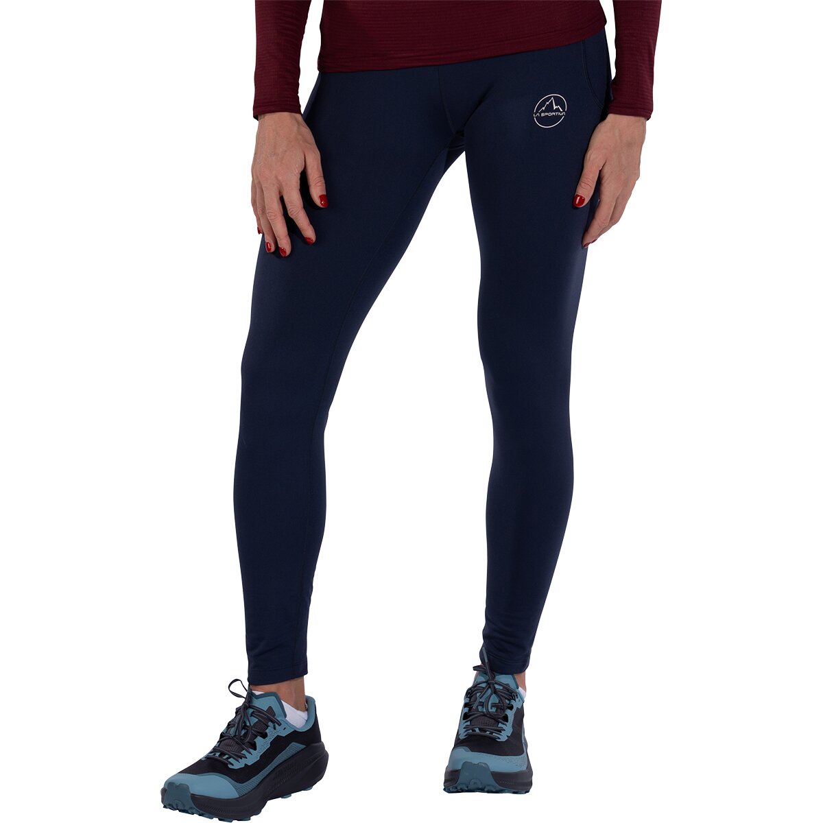 Image of La Sportiva Primal Thermo Tight - Women's Night Sky/Chalk, S