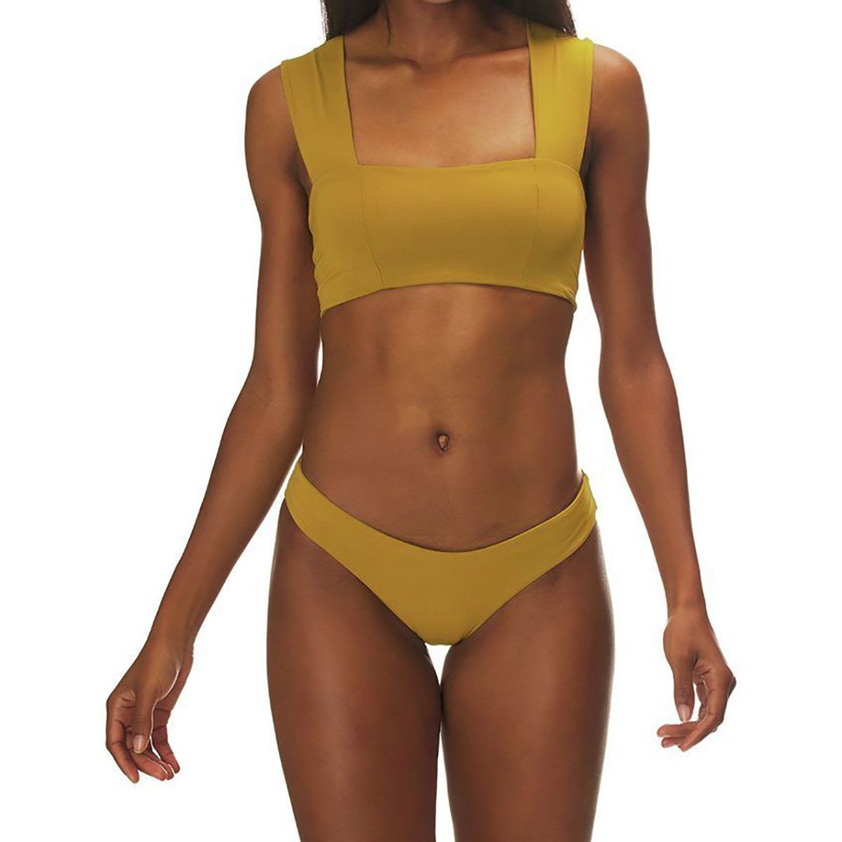 L Space Sensual Solids Sandy Classic Bikini Bottom - Women's Sweet Pea, XS