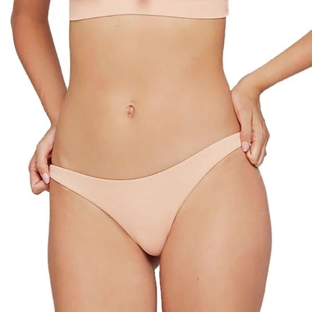 L Space Ribbed Camacho Bikini Bottom - Women's Desert Rose, S