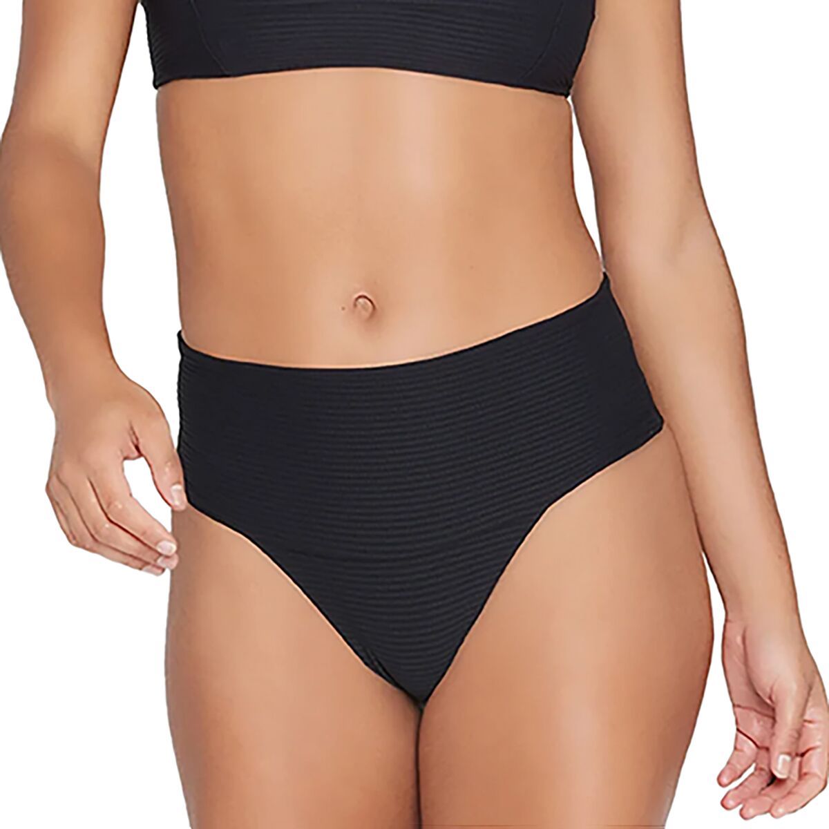 L Space Desi Eco Chic Classic Bikini Bottom - Women's Black, M