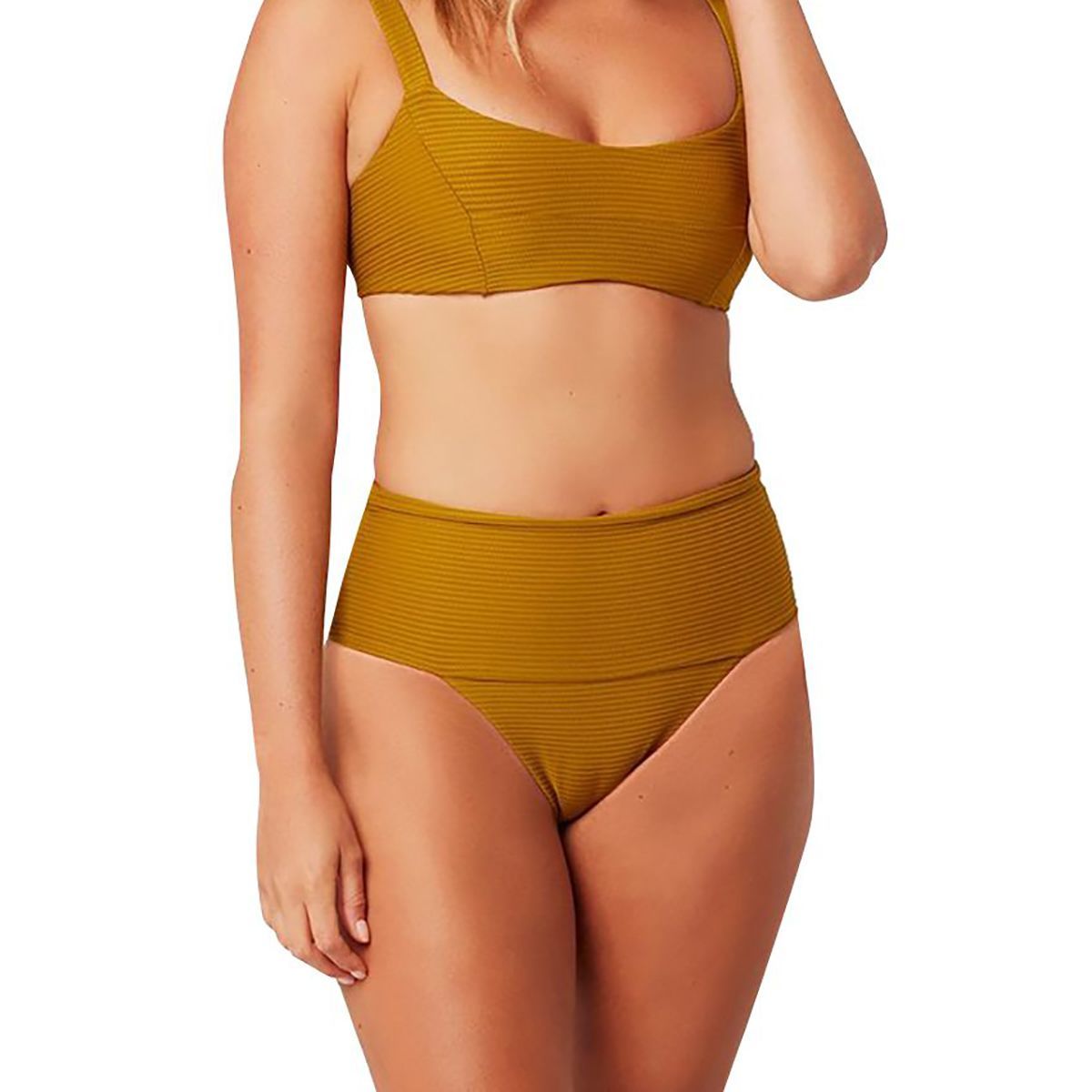 L Space Desi Eco Chic Classic Bikini Bottom - Women's Sweet Pea, M